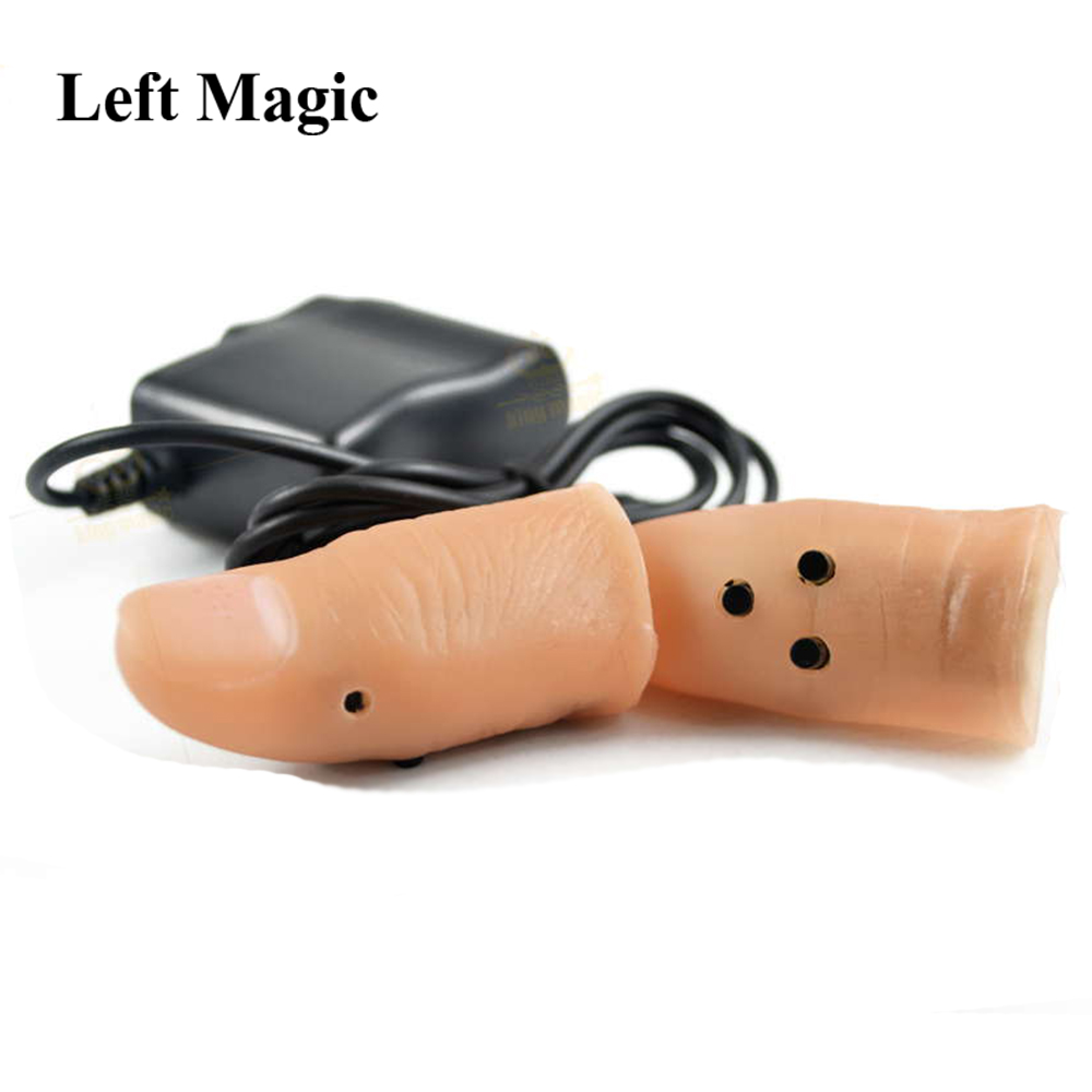 Thumb Tip Magic Trick Set - Super LED Light Thumb เคล็ดลับเจ็ดสี Magic