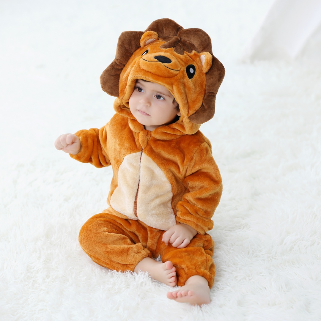 ชุดคิกุรุมิเด็กน่ารักลายสิงโตก - Spiderman Jumpsuit Kids บทวิจารณ์และราคา
