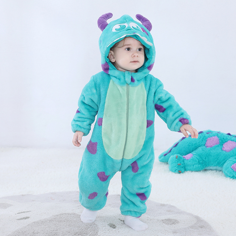 เด็ก Sully Romper Blue WARM On - Spiderman Jumpsuit Kids บทวิจารณ์และราคา