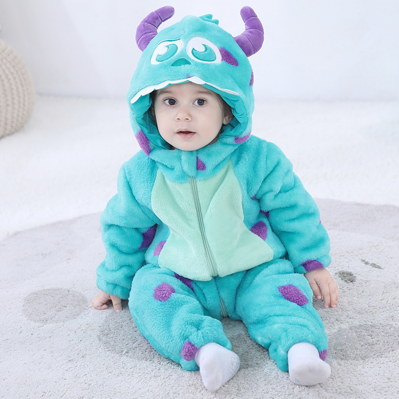 เด็ก Sully Romper Blue WARM On - Spiderman Jumpsuit Kids บทวิจารณ์และราคา