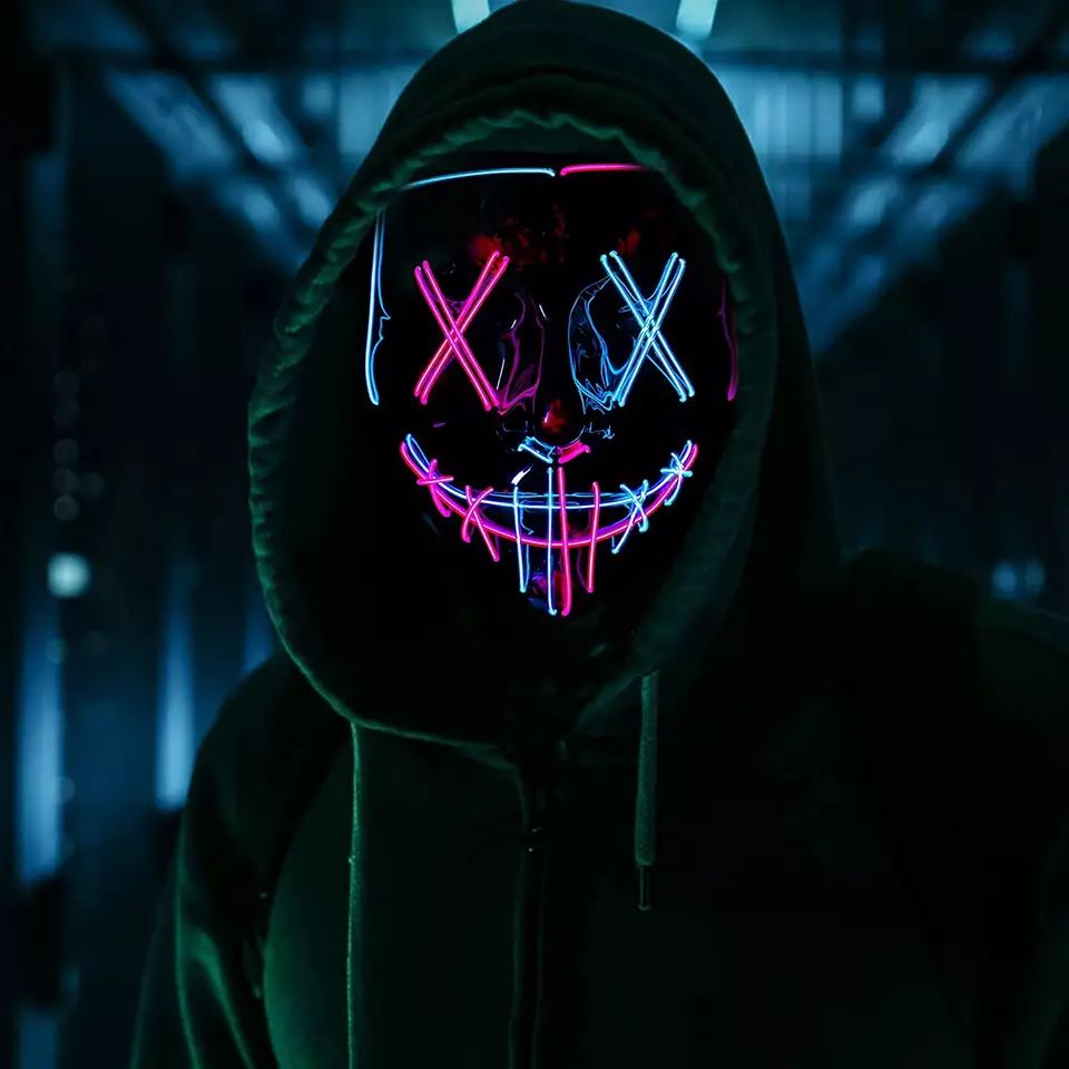 LED Light Up หน้ากากสำหรับเทศก - Led Purge Mask Halloween บทวิจารณ์และราคา