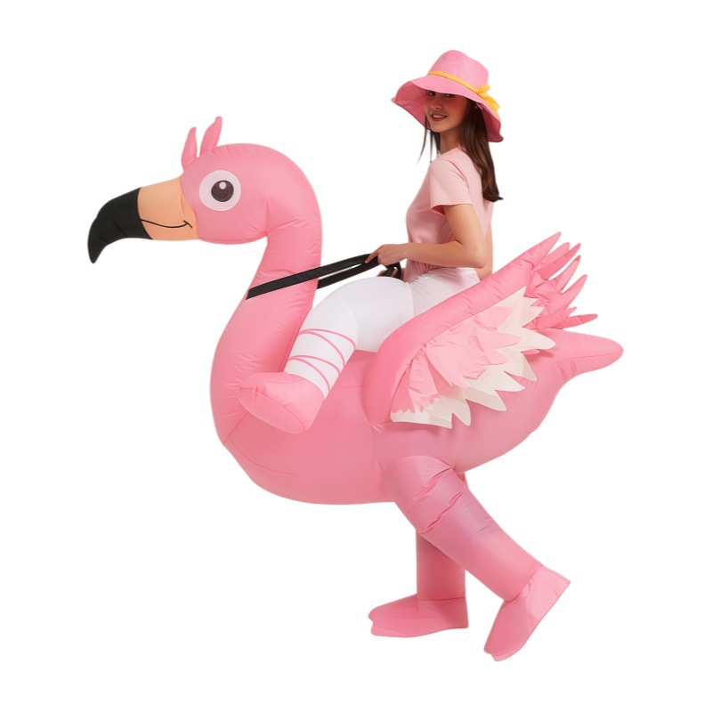 ชุดแฟนซีเป่าลมรูปนกฟลามิงโกสีช - Costumes บทวิจารณ์และราคา