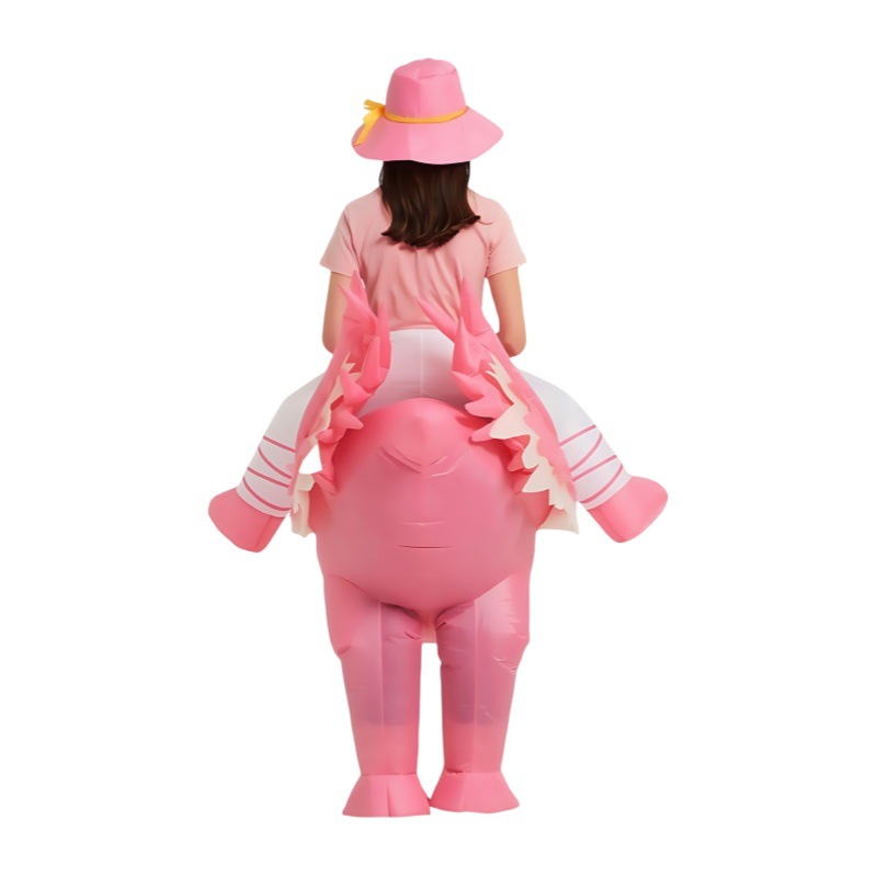 ชุดแฟนซีเป่าลมรูปนกฟลามิงโกสีช - Costumes บทวิจารณ์และราคา