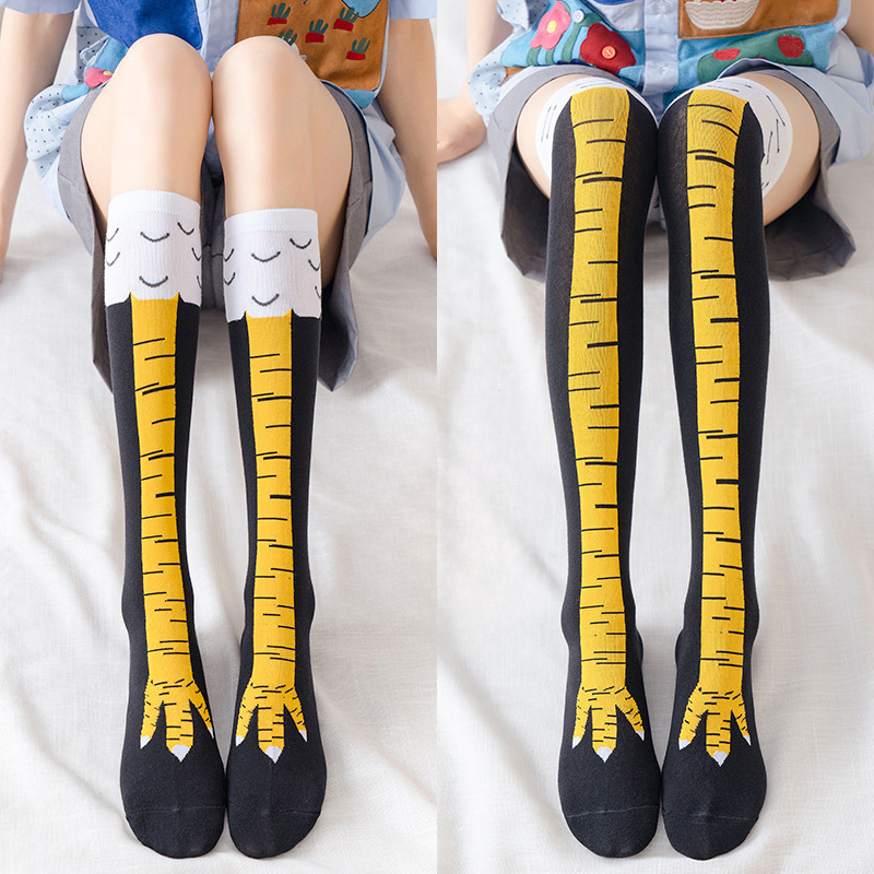 ผู้ชายผู้หญิงตลก 3D ไก่ถุงเท้า - Funny Chicken Leg Socks บทวิจารณ์และราคา