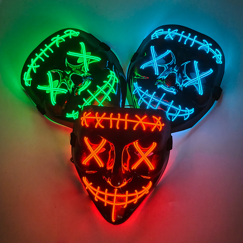 Professional ส่วนบุคคล Luminou - Led Purge Mask Halloween บทวิจารณ์และราคา