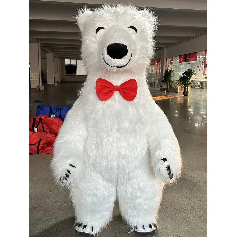 ชุดมาสคอตหมีขั้วโลกสีขาวขนาดให - Costumes บทวิจารณ์และราคา