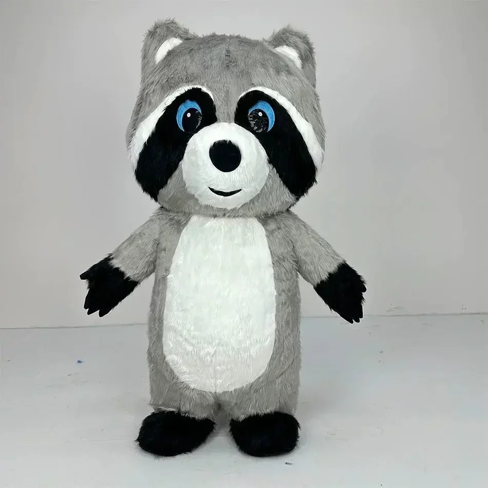ชุดมาสคอตแรคคูนเป่าลมผ้ากำมะหย - Costumes บทวิจารณ์และราคา