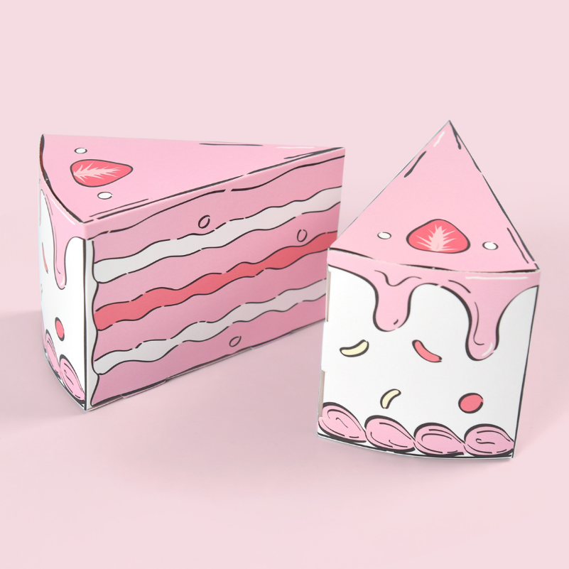 กล่องของขวัญกระดาษรูปทรงสามเหล - Party Supplies บทวิจารณ์และราคา