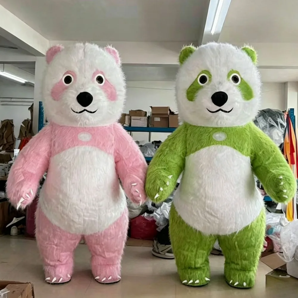 ชุดมาสคอตแพนด้าโตสีสันสดใสแบบเ - Costumes บทวิจารณ์และราคา