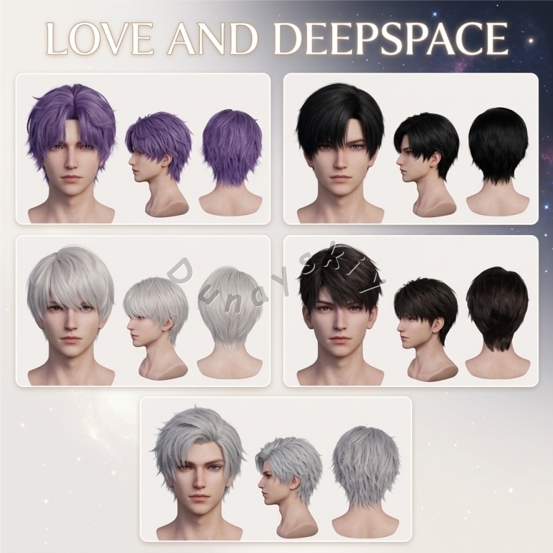 วิกคอสเพลย์ Love And Deepspace - Anime Cosplay Wig Heat Resistant บทวิจารณ์และราคา